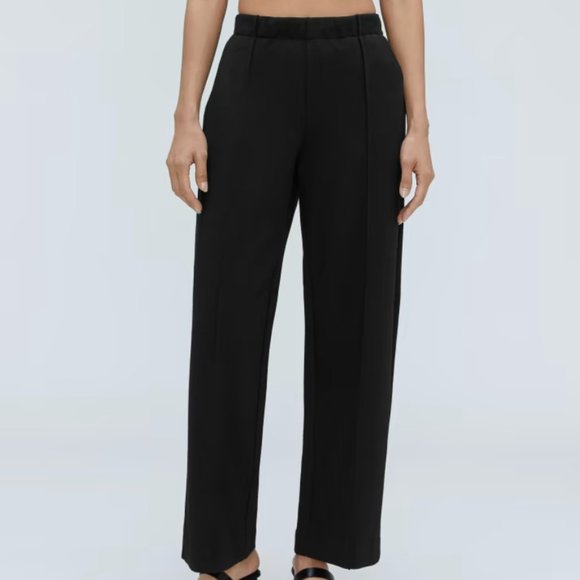 Everlane Black Wide Leg Pants - Picture 2 of 7
